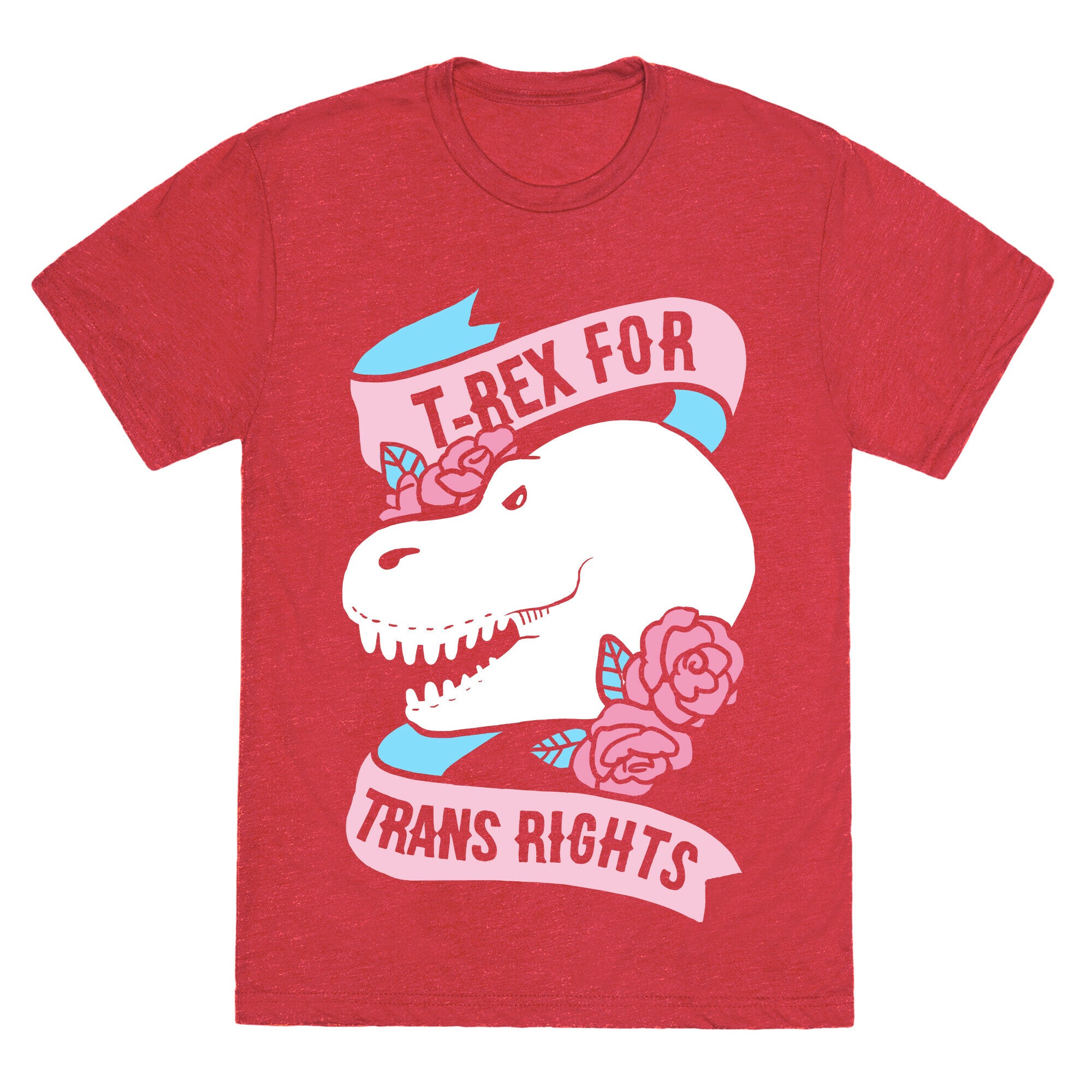 T- Rex for Trans Rights Unisex Triblend Tee